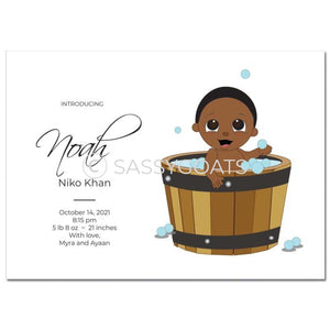 Baby Shower Announcement - Bucket