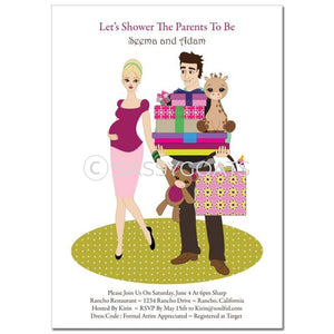Baby Shower Invitation - Bounty Blonde