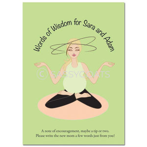 Blonde Baby Shower Games - Meditating Mommy