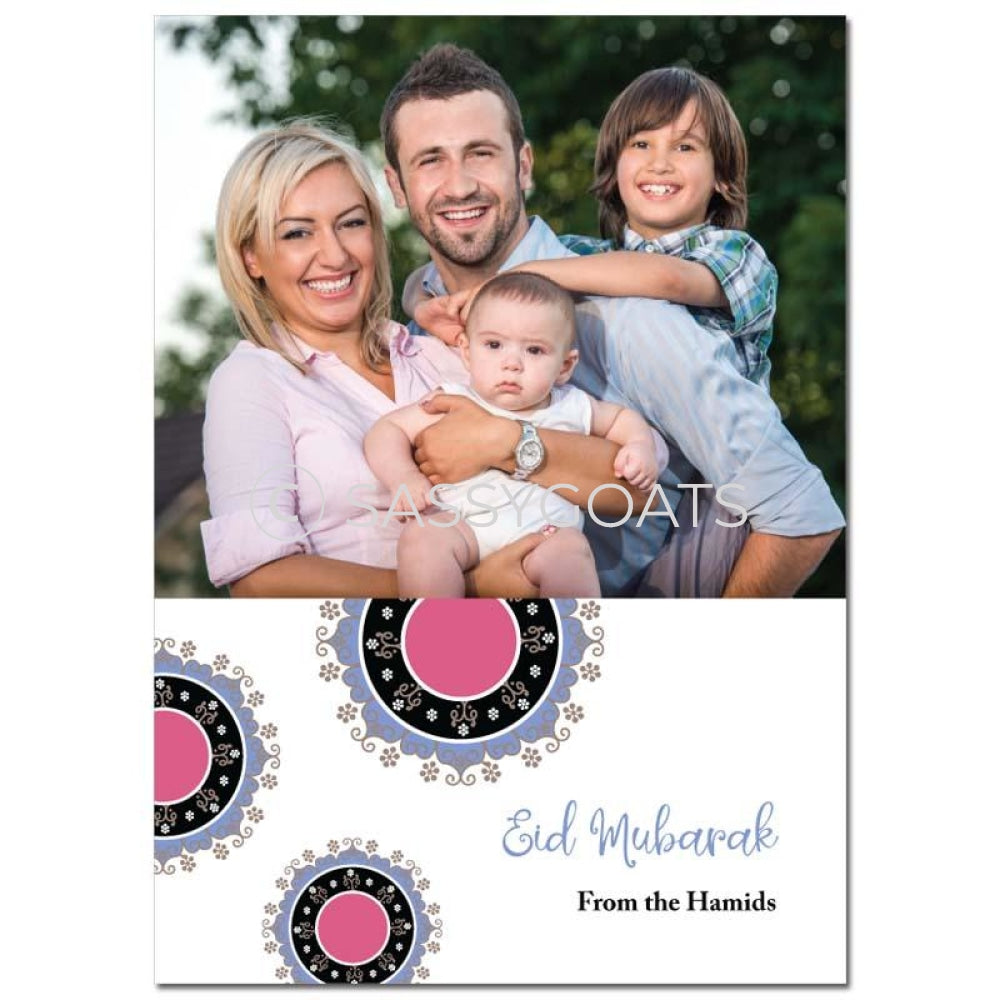 Eid Photocard - Filigree Fun