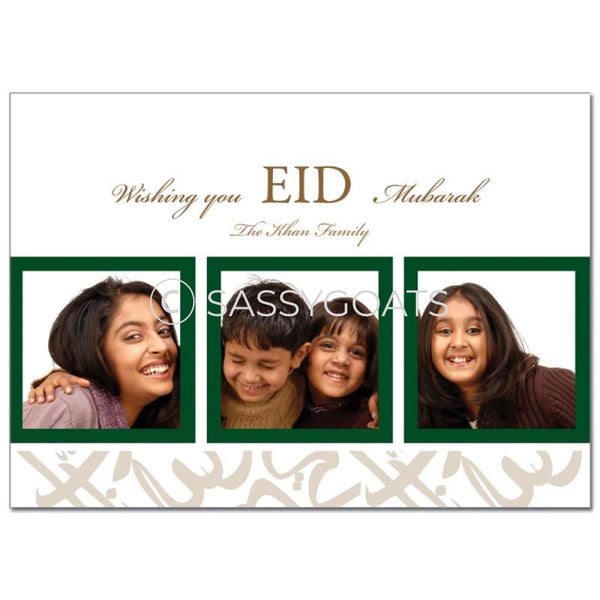 Eid Photocard -Framed Trio