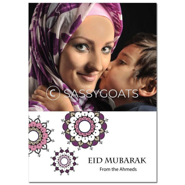 Eid Photocard - Henna Spikes