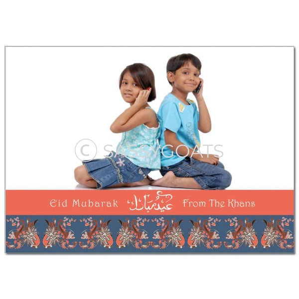 Eid Photocard - Peacocks