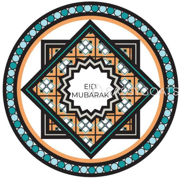 Eid Stickers - Stained Glass