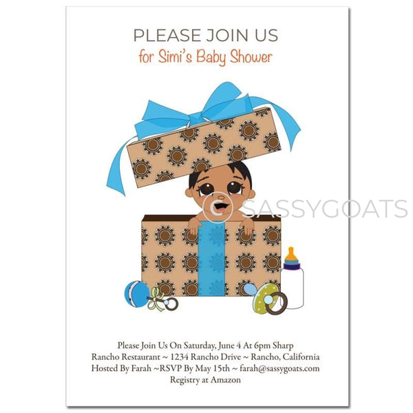 General Baby Shower Invitation - Gift