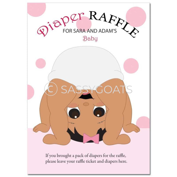 Indian Baby Shower Games - Bum Diaper Raffle