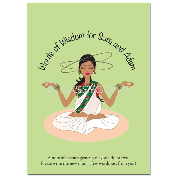 Indian Baby Shower Games - Meditating Mommy