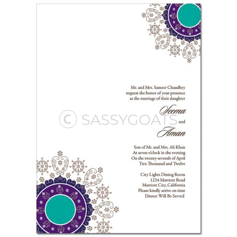 Indian Wedding Invitations