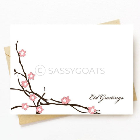 Personalized Eid Card - Blossoms