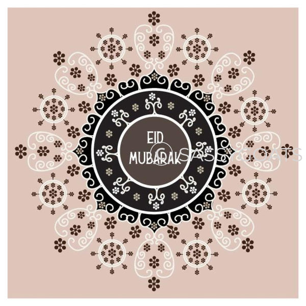 Ramadan And Eid Gift Stickers - Festive Filigree