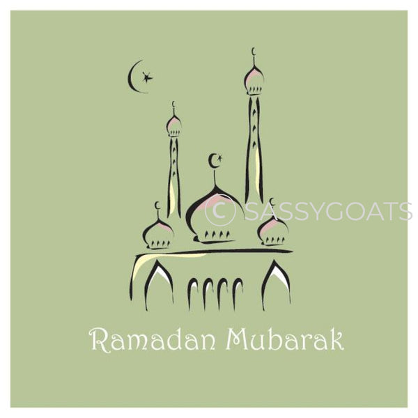 Ramadan Stickers - Mosque